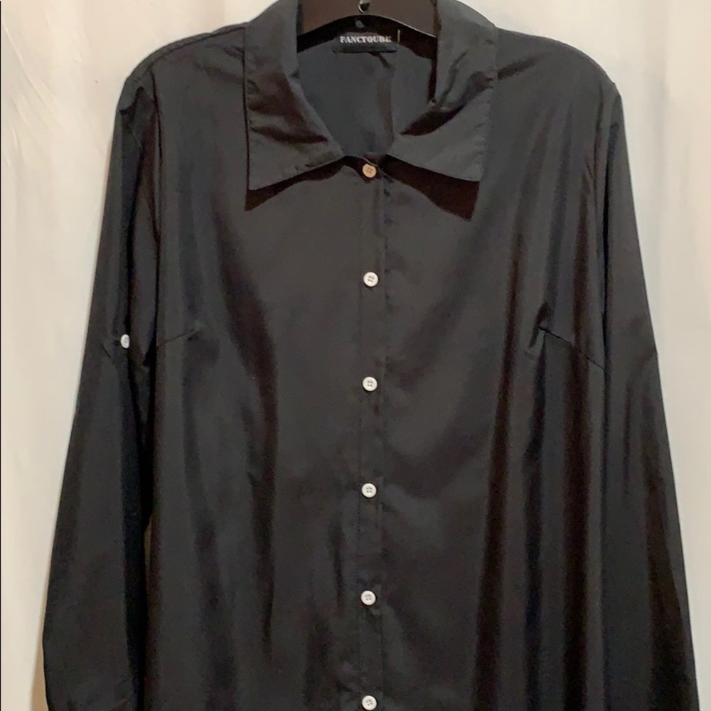 FANCYQUBE mini/tunic black SZ L POLY